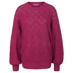 Le pull Marcel Ostertag fuchsia