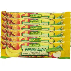 Rapunzel Bio Fruchtschnitte, Banane-Apfel