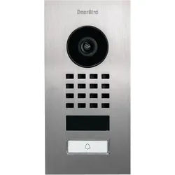 DoorBird D1101V Unterputz IP Video Türsprechanlage – Edelstahl V2A