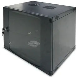 LOGILINK 19" Wandgehäuse W12F64G, einteilig, 12 HE, hellgrau