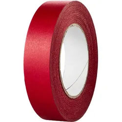 Fälzelband, Spezialpapier, Leinenstruktur rot | 30 mm