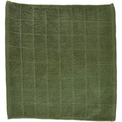 Pippi Babywear Handtücher Organic Facecloth-coloured grün