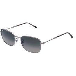 Ray-Ban RB3706 Unisex-Sonnenbrille Vollrand Eckig Metall-Gestell, Grau