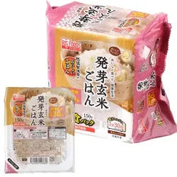 Japan IRIS FOODS Genmai Brauner japanischer Instant-Reis (3*150g)