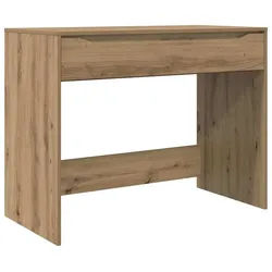 vidaXL Schreibtisch 100 x 50 x 78 cm Schreibtisch Bürotisch Artisan-Eiche 100x50x78 cm Spa braun