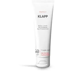 KLAPP Cosmetics Triple Action Facial Sunscreen BB SPF50, 50ml