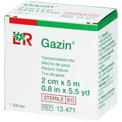 L&R Gazedocht 2 cm x 5 m steril