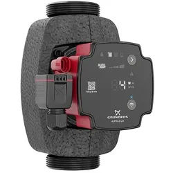 Grundfos ALPHA 2 GO 32-60 - Hocheffizienz-Umwälzpumpe mit Dämmschale - Baulänge 180 mm - Gewinde 2'' - 93074238