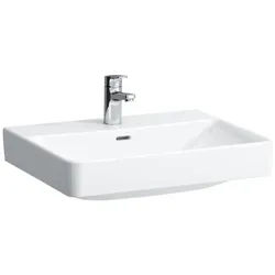 LAUFEN Waschtisch LAUFEN Pro S, 600x465, ohne Hahnloch, ohne Überlauf, weiß mit LCC, 8109634001421 H8109634001421