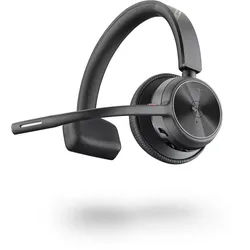 Poly Voyager 4310 UC, Bluetooth Headset mit USB-A Anschluss, MS zertifiziert, Monaural
