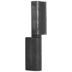 SO-TECH® Torbeschlag Anschweissband Ø 14 - 25 mm Höhe 83 - 150 mm lange Fahne (1 St), Ø 22 mm mit Anschweißfahne / Höhe: 140 mm silberfarben Ø 2.2 cm x 14 cm