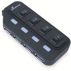 MEDIARANGE USB3.0 Hub MRCS505, 4-port