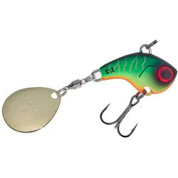 Illex Kunstköder Illex Deracoup Spinner Mat Tiger, (1-St) 2,8 cm