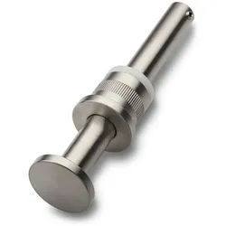 SO-TECH® Garderobenhaken Garderobenhaken EXTURA versenk-/ausziehbar - verschiedene Lä (2 St), 2 Stück, Länge: 125 mm silberfarben
