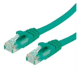 VALUE Patchkabel Cat.6 (Class E) UTP, LSOH LAN-Kabel, RJ-45 Männlich (Stecker), RJ-45 Männlich (Stecker) (1000.0 cm) grün