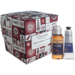 L'Occitane Mini-Geschenkset Set Xmas = Duschgel 75 ml + After Shave Balsam 30 ml - 2 Artikel im Set