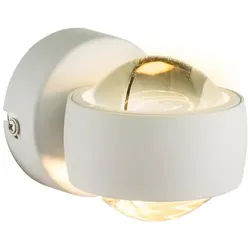 GLOBO LIGHTING Hängeleuchte »RANDI«, weiß, inkl. Leuchtmittel, Breite: 42 cm - weiss