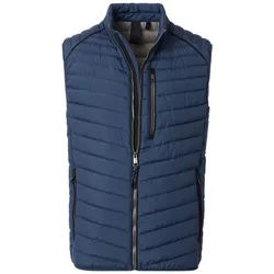 CASAMODA Steppweste Basic (1-tlg) Steppweste - wasser- und windabweisend - Wind- und wasserabweisend blau XXL