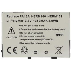 AccuCell Akku passend für T-Mobile MDA Vario II, PA16A, Herm160 1350mAh 5.0Wh