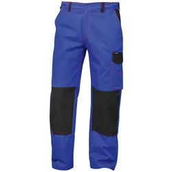 Craftland Arbeitshose Herren Twill Bundhose leichte Sommer Arbeitshose mit UV-Schutz robuste, bequeme und leichte Sommer-Arbeitshose mit UV-Schutz blau|schwarz 24