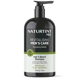 Naturtint Haarshampoo REVITALISIERENDES HAAR, BART-SHAMPOO FÜR MÄNNERm 500 ml