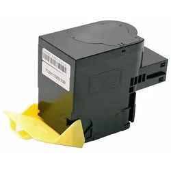ABC Tonerkartusche Kompatibler Toner für Lexmark CS317 CS317dn CS417 CS417dn CS517 CS517de CS517dn CX317 CX317dn CX417 CX417dn CX517 CX517de CX517dn von ABC gelb