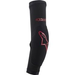 Alpinestars Paragon Plus Ellenbogenprotektoren, schwarz-rot, Größe XL für Männer