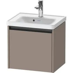 Duravit Ketho.2 Waschtischunterbau wandhängend Basalt Matt 484x375x440 mm - K25080043430000 K25080043430000