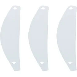 AGV Race 3 Abreißfolien - 5er Pack, transparent für Männer