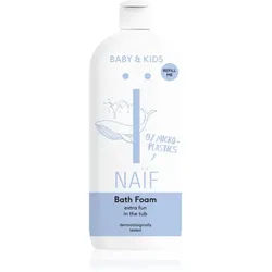 Naif Baby & Kids Bath Foam entspannender Badeschaum für Kinder 500 ml
