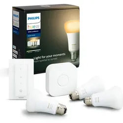 Philips Hue - White Amb. Starter Kit 3 Bluetooth E27