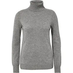 Le pull col roulé 100% cachemire Peter Hahn Cashmere gris