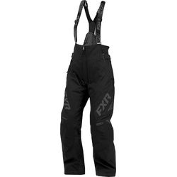 FXR Adrenaline 2023 Damen Snowmobil Latzhose, schwarz, Größe XL 36