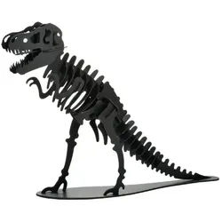 MystiCalls 3D-Puzzle 3D Puzzle Tyrannosaurus Dino Dinosaurier ab 12 Jahren, Puzzleteile, Perfektes Geschenk für alle Dinosaurier Liebhaber schwarz