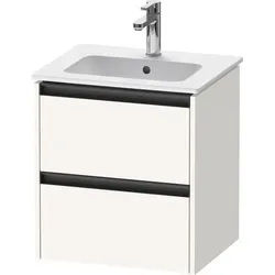 Duravit Ketho.2 Waschtischunterbau wandhängend Weiß Supermatt 510x420x549 mm - K25261084840000 K25261084840000