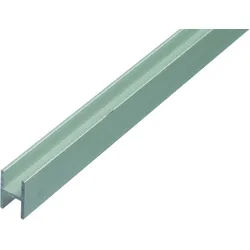 Alberts® H-Profil für Spanplatten, Alu, versch. Größen-2 m-22 x 30 mm