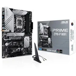 Asus Prime Z790-P WIFI Mainboard, Intel Z790, LGA 1700, ATX, PCIe 5.0, 3x M.2, DDR5, Intel WIFI 6 schwarz