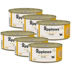 Applaws Cat Huhn und Käse 6x156g