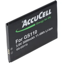 Akku passend für Gigaset GS110 Li-ion 3.8V 3000mAh 11.4Wh