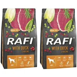 DOLINA NOTECI Rafi Trockenfutter für Hund -mit Ente 2x10 kg