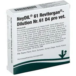 Neydil No.61 D4 pro vet. Ampoules 5x2ml