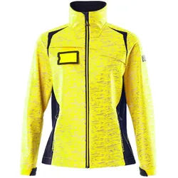 Damen Softshell Jacke "ACCELERATE SAFE" - XS - gelb/schwarzblau
