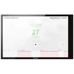 Crestron TSW-1070-B-S - control panel with touch screen - Bluetooth 802.11a/b/g/n/ac - smooth black