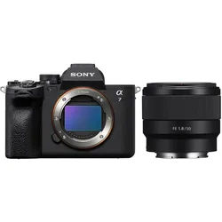 Sony Alpha 7 IV + Sony FE 50 mm F/1,8 | ✔️ Temporär mit Kostenlose Geschenkbox i.W.v. 160 € | Premium-Servicepaket i.W.v. 119, | 5 Jahre kostenlose Garantie