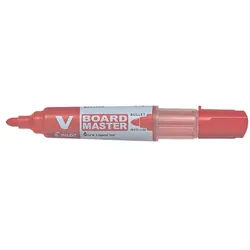 Pilot Whiteboard-Marker »V-Board Master« nachfüllbar mit Patronen-System rot
