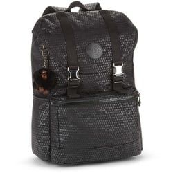 Kipling Experience Mittelgroßer Rucksack mit Laptopfach Black Scale Emb