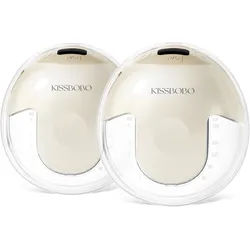 Kissbobo Milchpumpe Elektrisch Doppel Beige 1 St beige