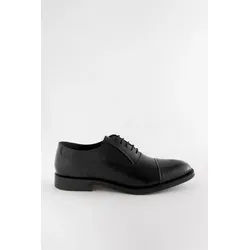 Next Oxford-Schuhe aus Leder mit Zehenkappe Schnürschuh (1-tlg) schwarz 47 EU