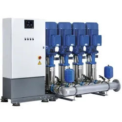 KSB Druckerh. DeltaMacro F 3-60/02-2 mit 3 Movitec, 7,5 kW, Zulauf F