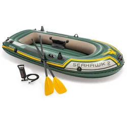 Intex Schlauchboot Seahawk 2 Set | 236 x 114 x 41 cm | bis 240 kg